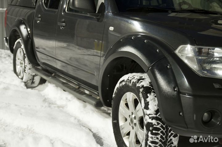 Расширители арок Nissan Navara D40 (05-15) RA