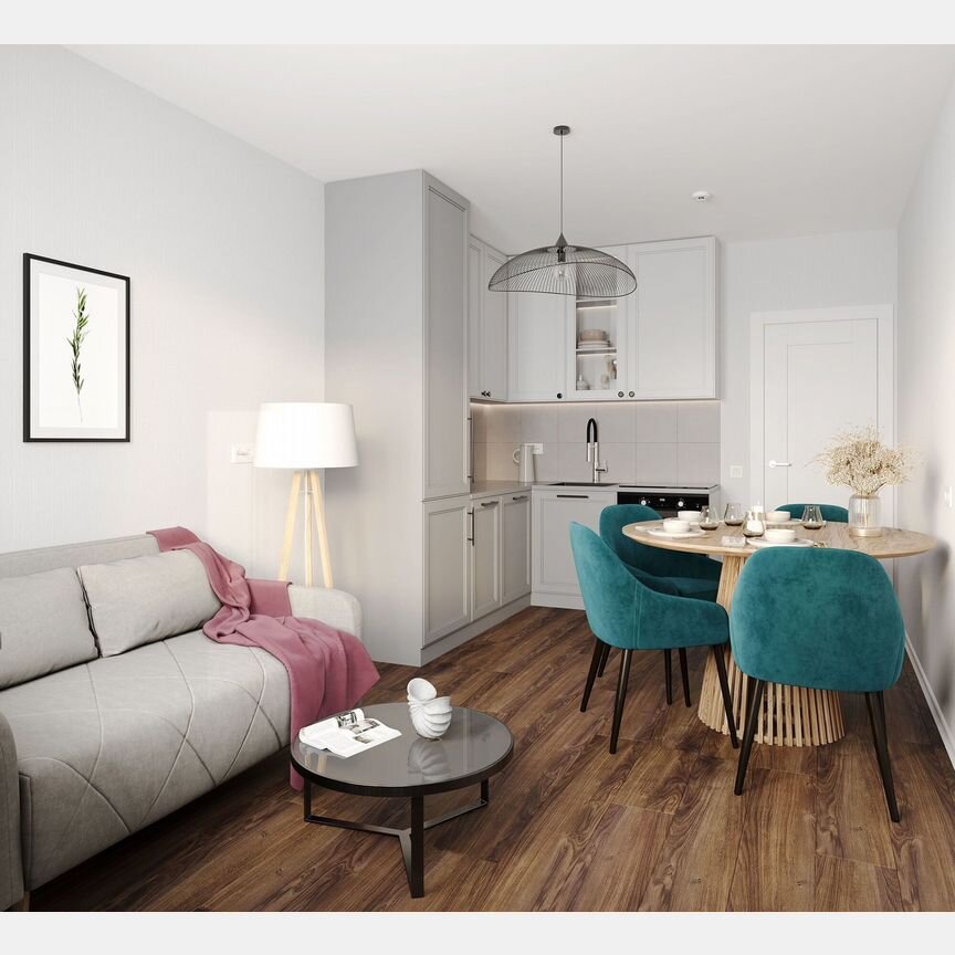 1-к. квартира, 36,4 м², 19/23 эт.
