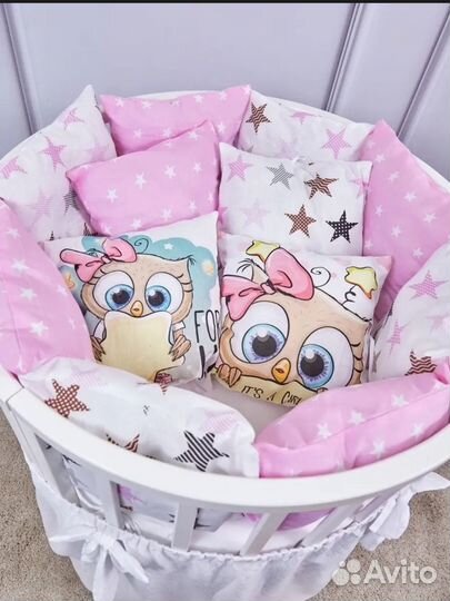 Бортики в кроватку