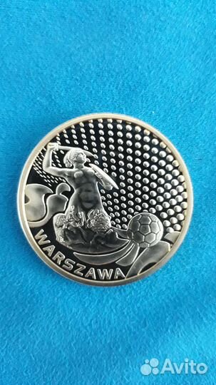 Жетон euro 2012 Warszawa
