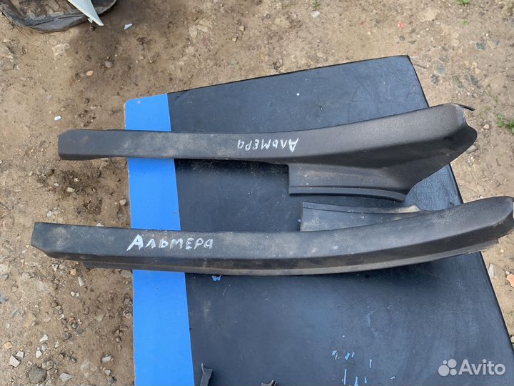 Накладка порога nissan almera g 15