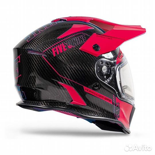 Шлем 509 Delta R3L Carbon Vermillion Ops 2X