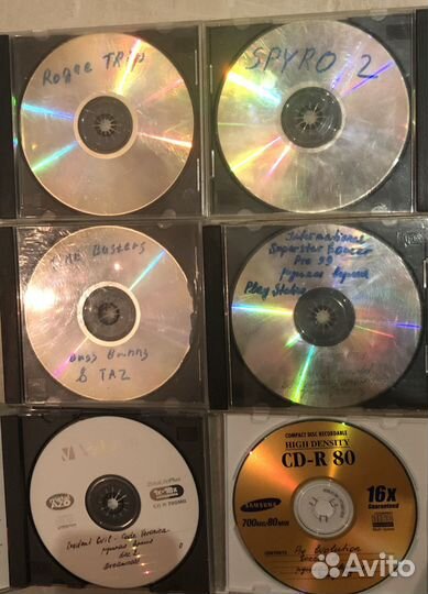 Диски для sony playstation 1