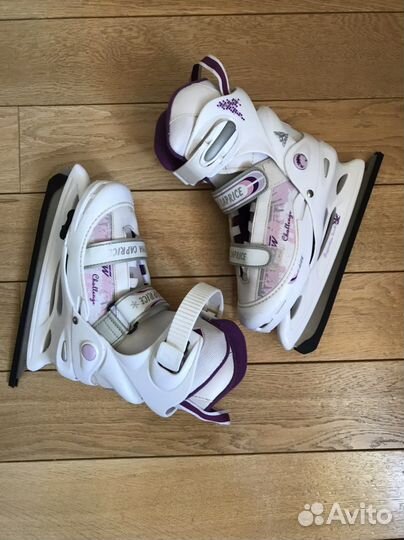 Коньки раздвижные детские alpha caprice