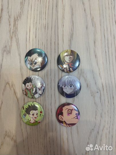 Значки с аниме