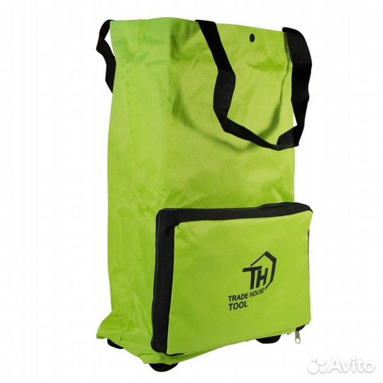 Сумка хозяйственная на 4 колесах с ручками и боков