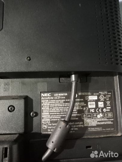 Монитор для компьютера NEC 17