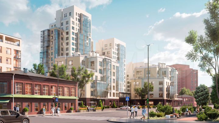 3-к. квартира, 82,9 м², 5/18 эт.