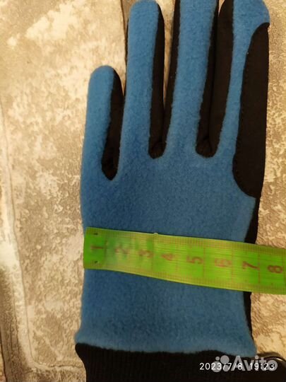 Перчатки флис. Для конного спорта. На узкую руку