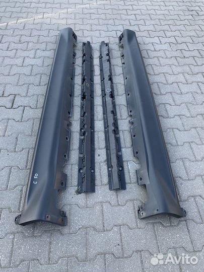 BMW X5 порог пластиковый комплект