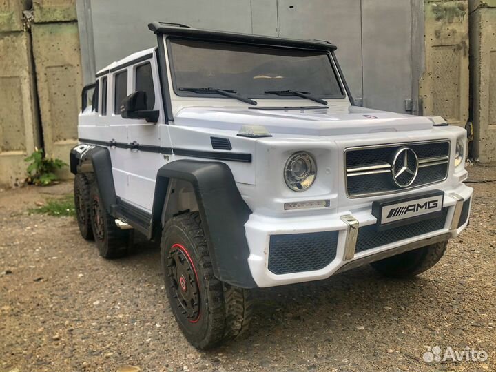 Электромобиль детский Mercedes G63 AMG 4WD