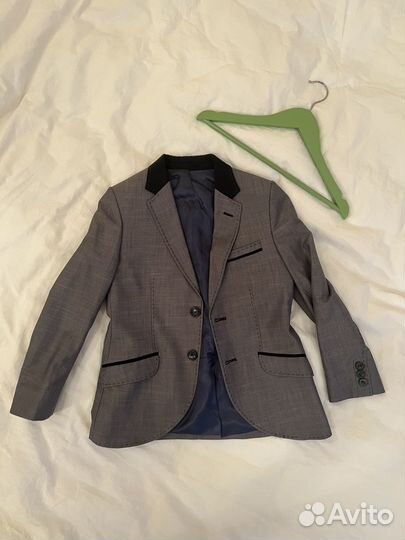 Пиджак школьный для мальчика 134
