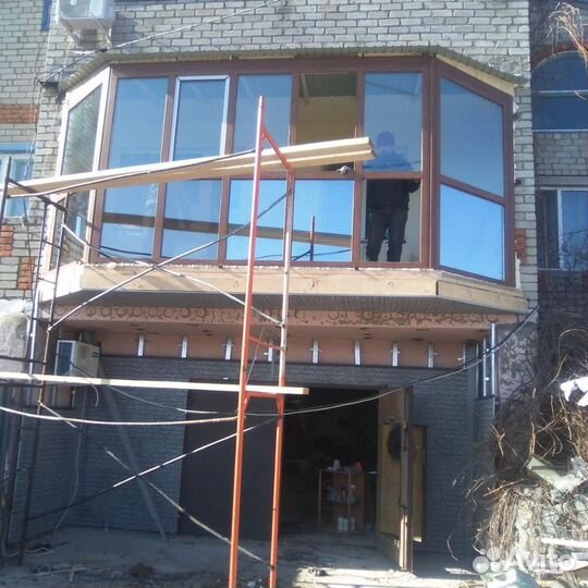 Обшивка, отделка утепление балконов