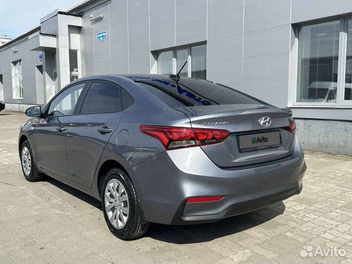 Hyundai Solaris 1.4 МТ, 2018, 67 612 км