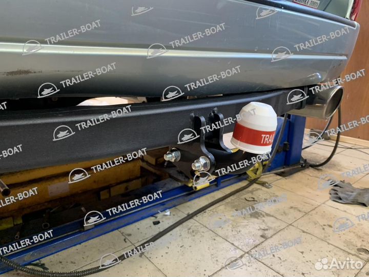 Фаркоп Toyota Land Cruiser Prado 2002-2009, рама и крюк шар 50 мм, 259