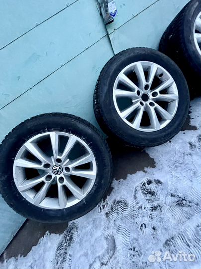 Колеса зимние VW Touareg 255/55/18 Tigar