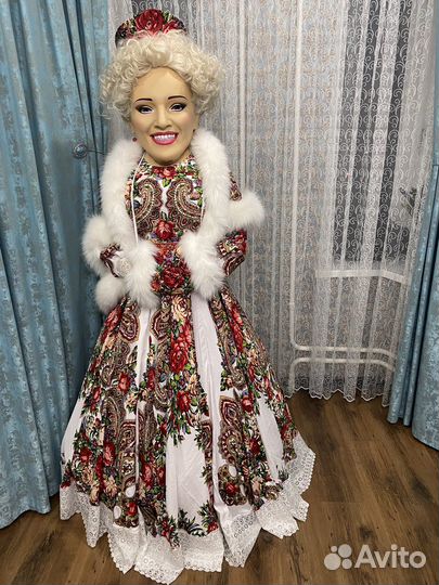 Ростовая кукла Мулатка Михайлов Пирожков