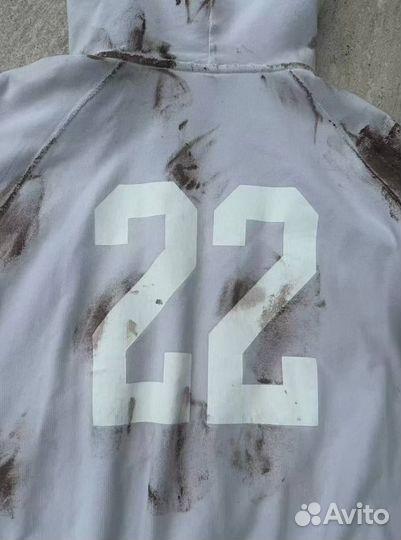 Зип худи Balenciaga x Polo Ralph Lauren грязь