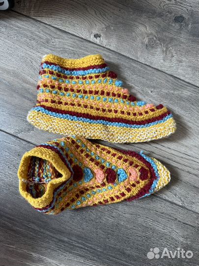 Следки вязаные