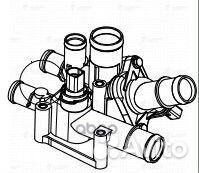 Термостат для а/м Skoda Octavia A5 (04) /VW Gol