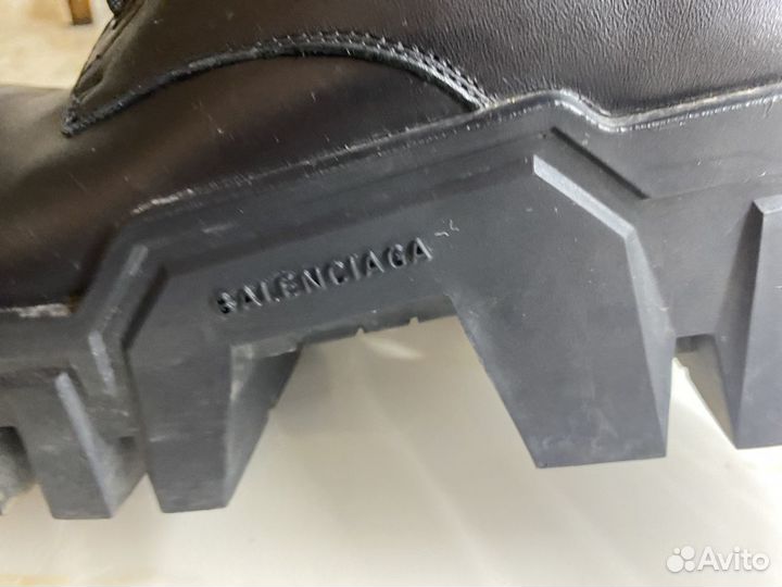 Balenciaga bulldozer boots