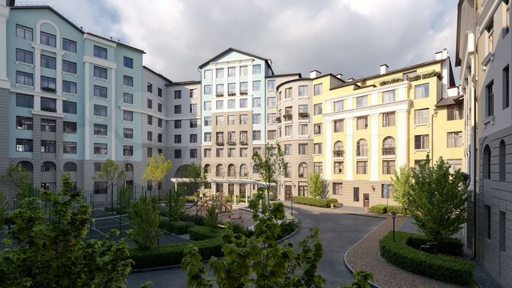 4-к. квартира, 106,7 м², 6/7 эт.
