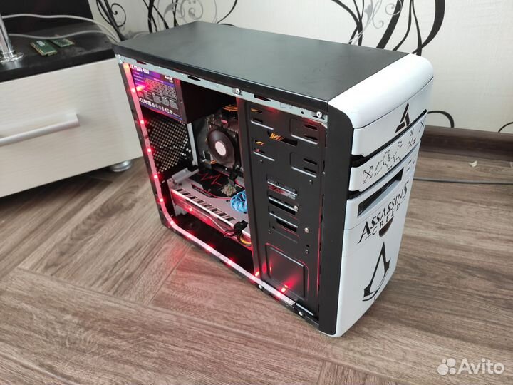 Игровой системный блок AMD RX580 + озу 8GB