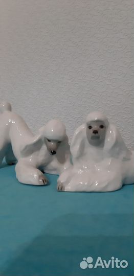 Фарфоровые фигурки собак