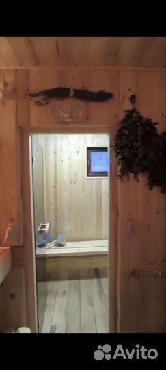 Русская баня на дровах