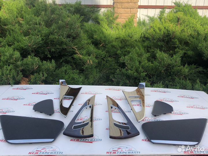 Накладки вставки дверей audi a6 c7