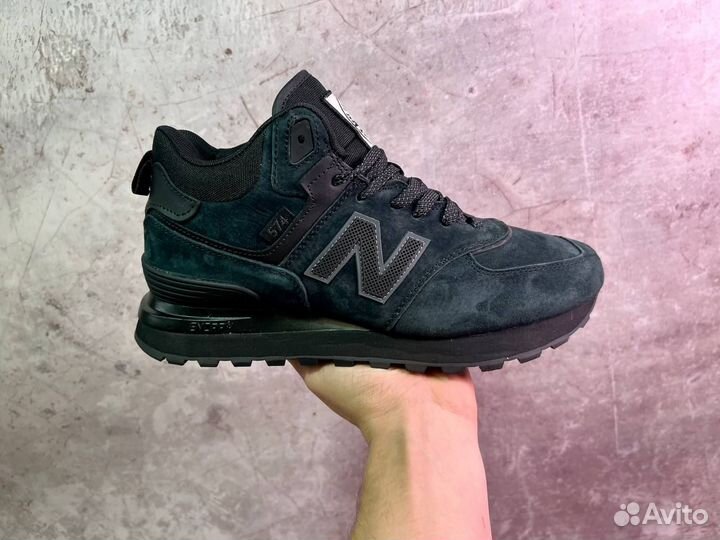 Кроссовки New Balance 574 Stone Island зимние