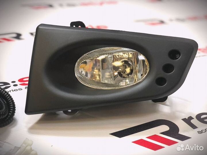 Уст комплект туманок Honda Fit 07-09г