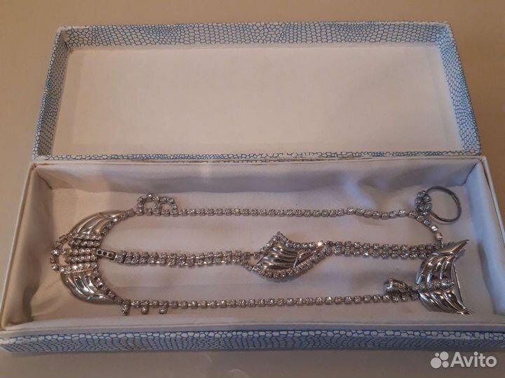 Комплект бижутерии. Яблонекс. Чехословакия