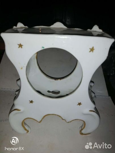 Старинный фарфоровый корпус от часов