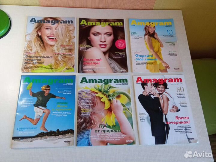 Журналы Amagram Россия 2014 год. Годовая подписка