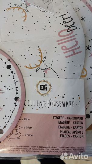 Формочки для выпечки и этажерка для кексов