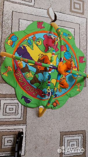 Развивающий игровой коврик 0+