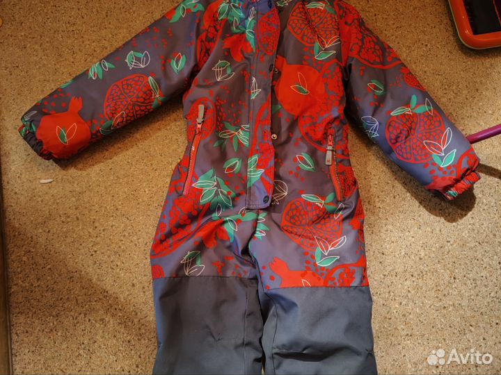 Зимний комбинезон для девочки 104