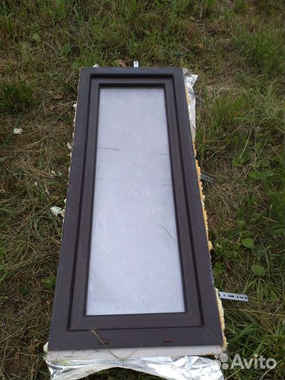 Окна пластиковые бу коричневые