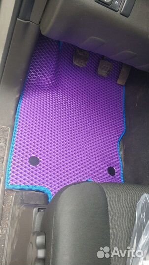 Ковер EVA Opel antara с бортом Ева