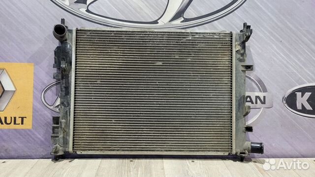 Радиатор охлаждения двигателя основной Hyundai sol