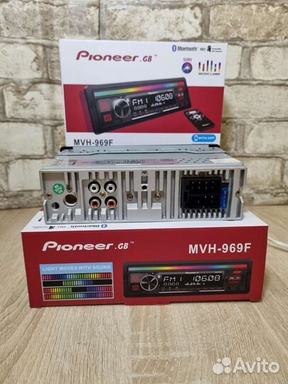 Автомагнитола Pioneer (процессорная + RGB)