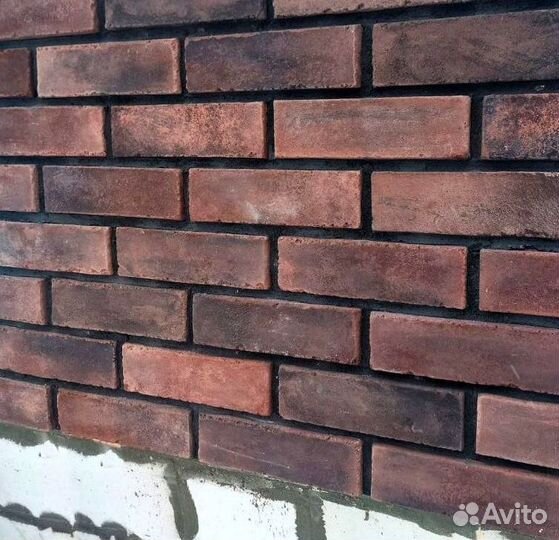 Фасадная плитка под кирпич от производителя