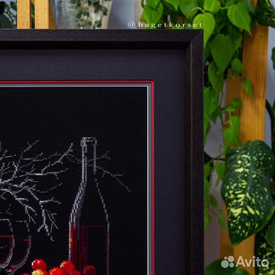 Картина вышитая крестом