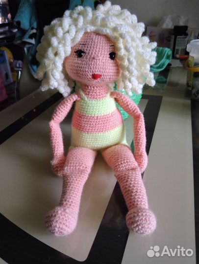 Вязаные игрушки ручная работа