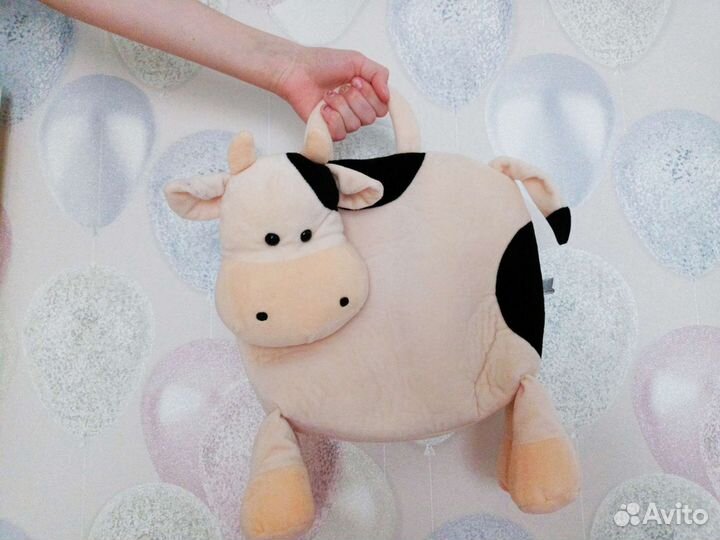 Детская сумка игрушка корова