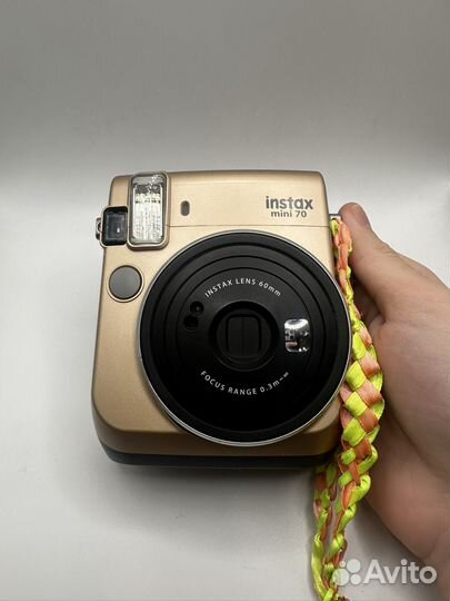 Фотоаппарат Fujifilm Instax Mini 70 Gold