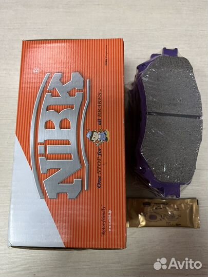 Колодки тормозные перед Mazda 6 (GJ) PN25002 NiBK