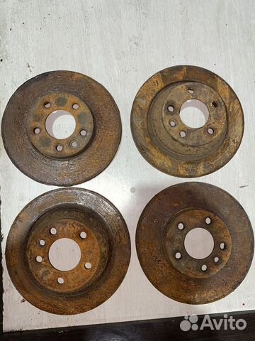 Комплект тормозных дисков vw touareg 1 2.5 дизель