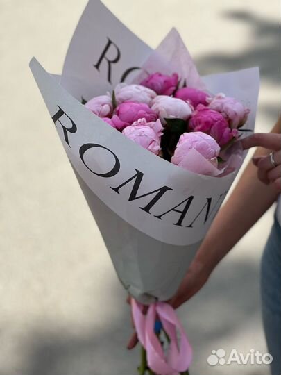 Пионы, нежно-розовые